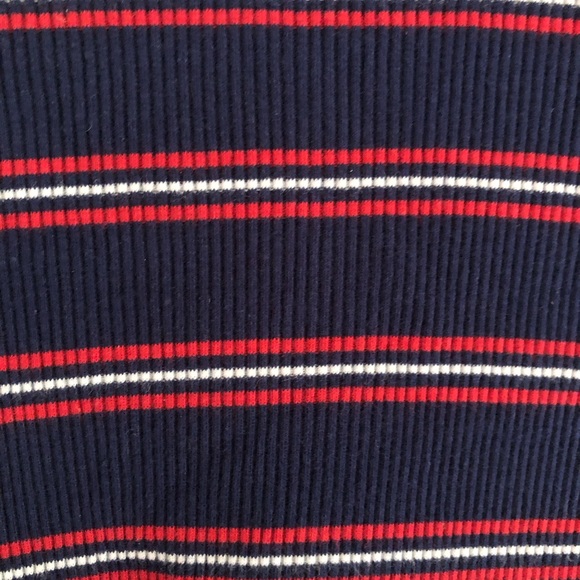 H&M Divided Striped Cropped Tee - Picture 4 of 4